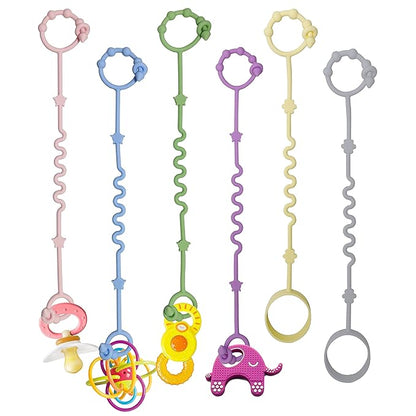 Toy Straps for Baby,RTMOK Silicone Setpacifier Clip