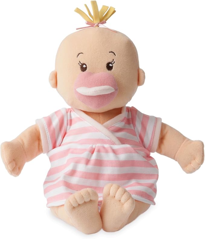Manhattan Toy Baby Stella Peach 15" Soft First Baby Doll 1 Year