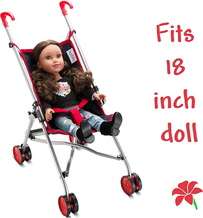 Baby Doll Stroller for Toddlers 3 Years and up, Foldable