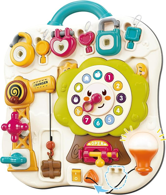 iPlay, iLearn Toddler Busy Board Toys 1 Year 12 18 2 3 4 Yr