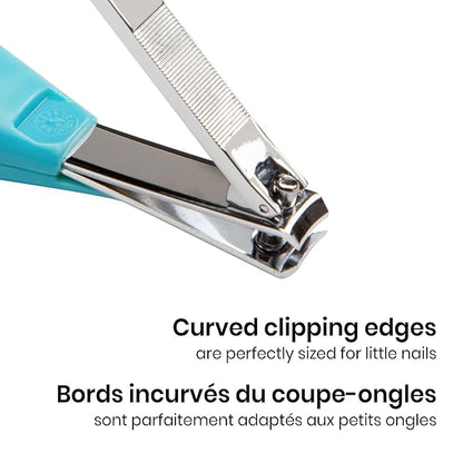 Safety 1st Fold-Up Nail Clipper, 2-Count - Colors May Vary