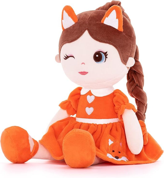 Lazada Soft Baby Doll Plush Girl Toys Fox Girls 16"…