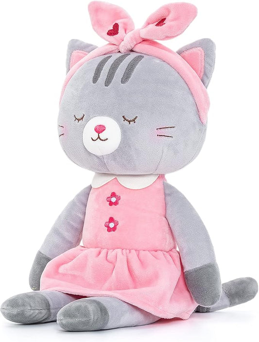 Lazada Stuffed Cat Dolls Animal Kitty Plush Toy Baby Girl 16"