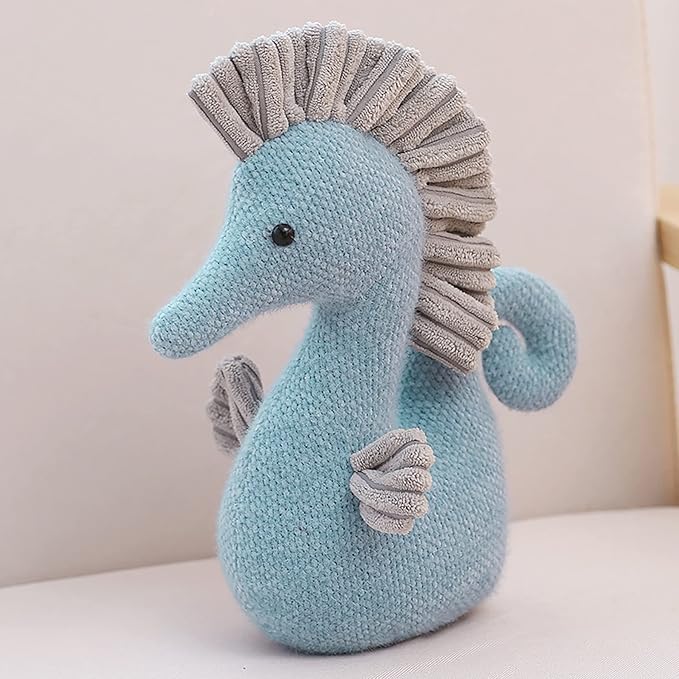 Stuffed Sea Horse Plush Animals Toys Seahorse Dolls Decorations Gifts 8.6 Inches