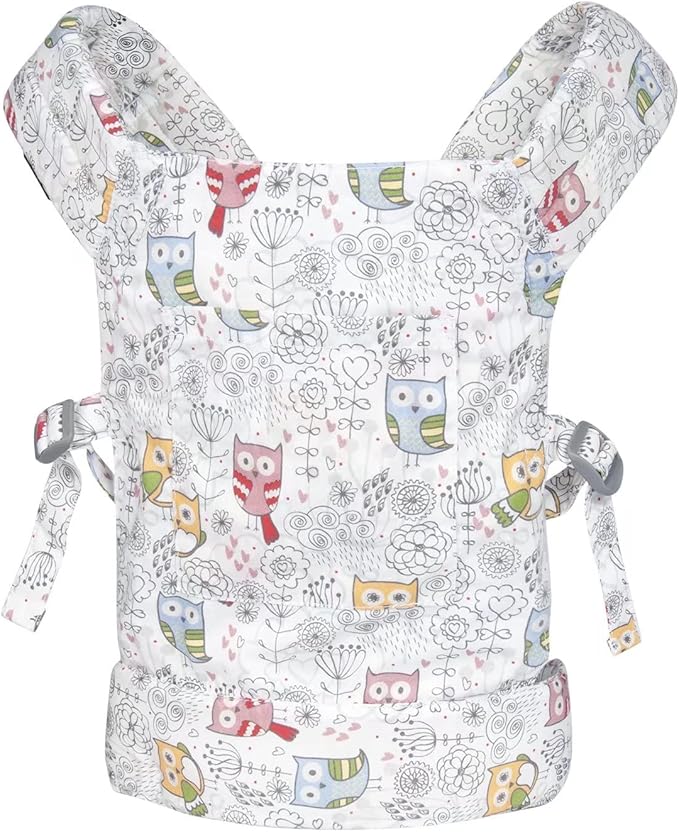 Baby Doll Carrier for Baby Girl Premiums Soft Cotton Straps 18 inch