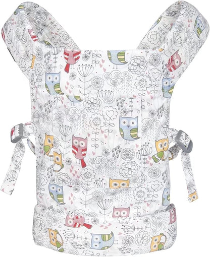 Baby Doll Carrier for Baby Girl Premiums Soft Cotton Straps 18 inch