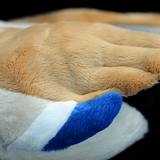 ZHONGXIN MADE Simulation Mallard Duck Plush Toy Stuffed Animals - Soft Realistic 13” Green Mallard Duck Doll, Cute Toys Real Plushie Toy Home Decoration