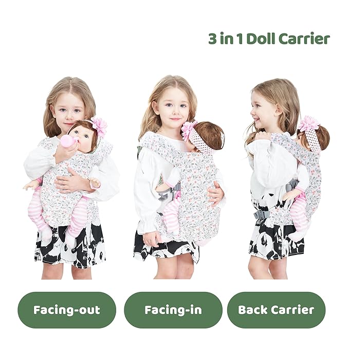 Baby Doll Carrier Front and Back Baby Doll Accessories Backpack