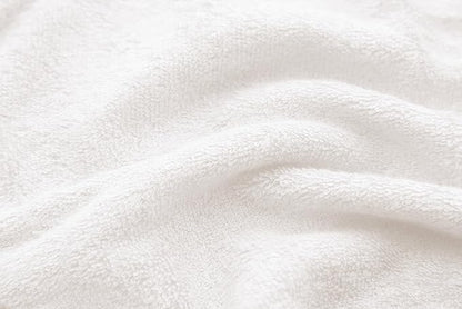 HIPHOP PANDA Baby Washcloths, Rayon Made from Bamboo - 2 Layer Ultra Soft Absorbent Newborn Bath Face Towel - Reusable Baby Wipes for Delicate Skin - Ivory, 6 Pack