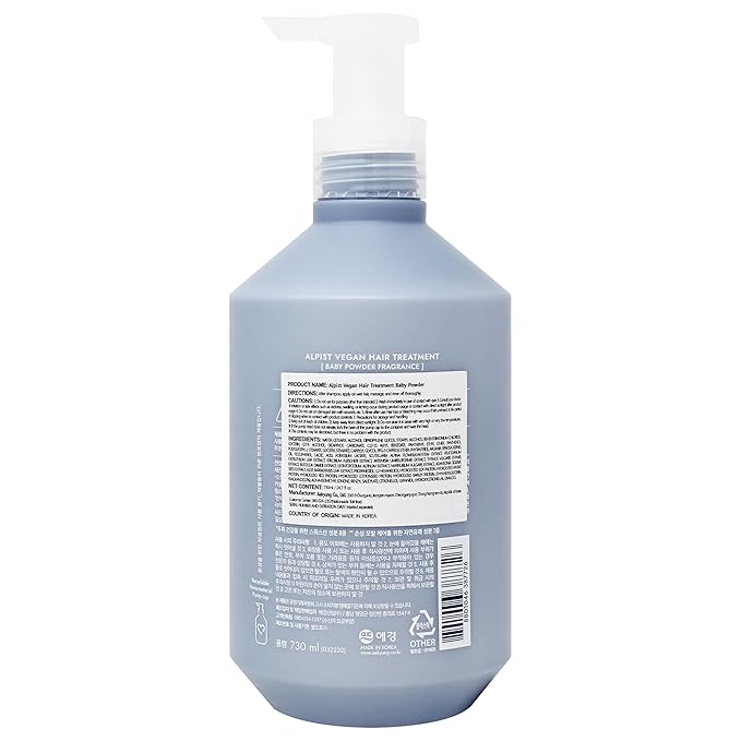 Kerasys alp:ist Vegan Formula Sulfate Silicone Paraben Free Nature alpist 24.68 fl 730 ml 1-Pack)