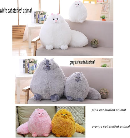 Winsterch Kids Cat Stuffed Animals Plush Cat Toy Birthday Gifts for Boys,Plush Cat Stuffed Animals Baby Doll 10 Inches)