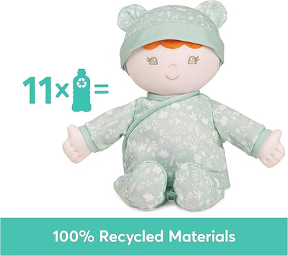 GUND Baby Sustainable Baby Doll, Plush Doll Made from Recycled Materials 12”