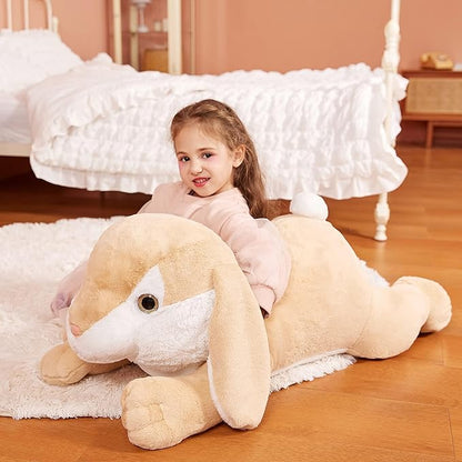 IKASA Giant Rabbit Stuffed Animal Plush Toy, 30" Large Bunny