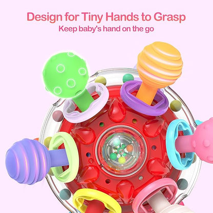 Baby Sensory Teething Toys - Infant Teethers Montessori Toys, Updated 0 3 6 9 12 18
