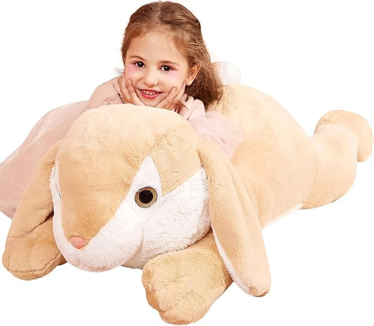 IKASA Giant Rabbit Stuffed Animal Plush Toy, 30" Large Bunny