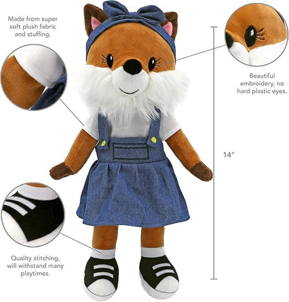 Plushible Plush Doll - Rag Dolls for Girls 14 Inch