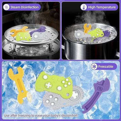 Chuya Baby Teething Teether Toys for Infant Toddlers Relief of