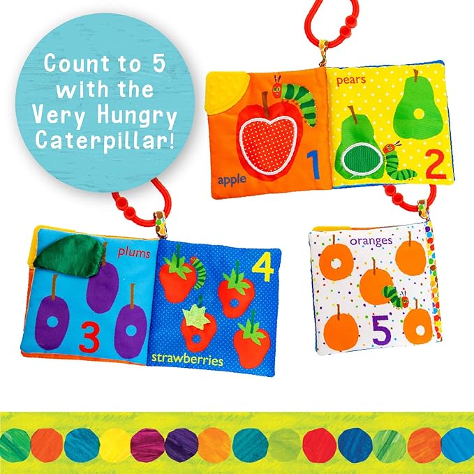 Let's Count Soft Book - World of Eric Carle the 5.25x5.25 Inch