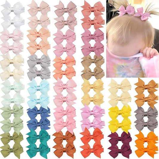 C횋LLOT Hair Clips for Baby Girls - 60 Tiny 2"