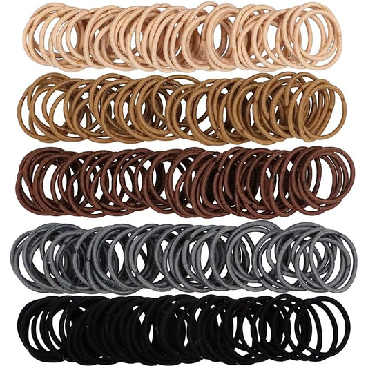 200PCS Small Hair Ties,No Crease Baby Hair Ties