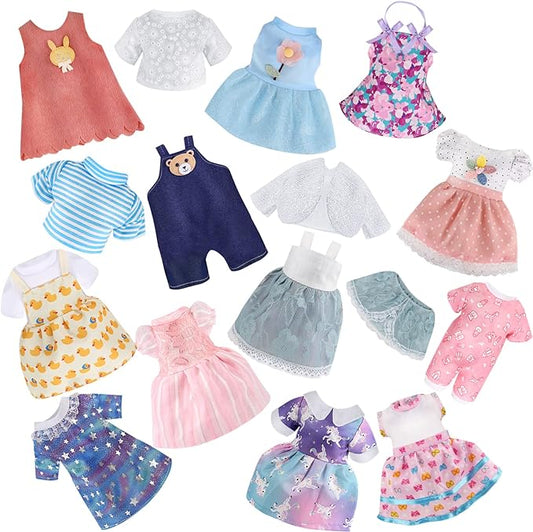 Girl Doll Clothes and Accessories 12 Sets Doll Clothes 12 Inch