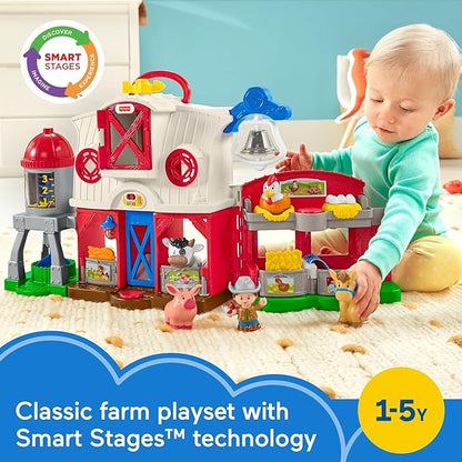 Fisher-Price Little People Toddler Learning Toy Caring for Animals Farm 1+ years