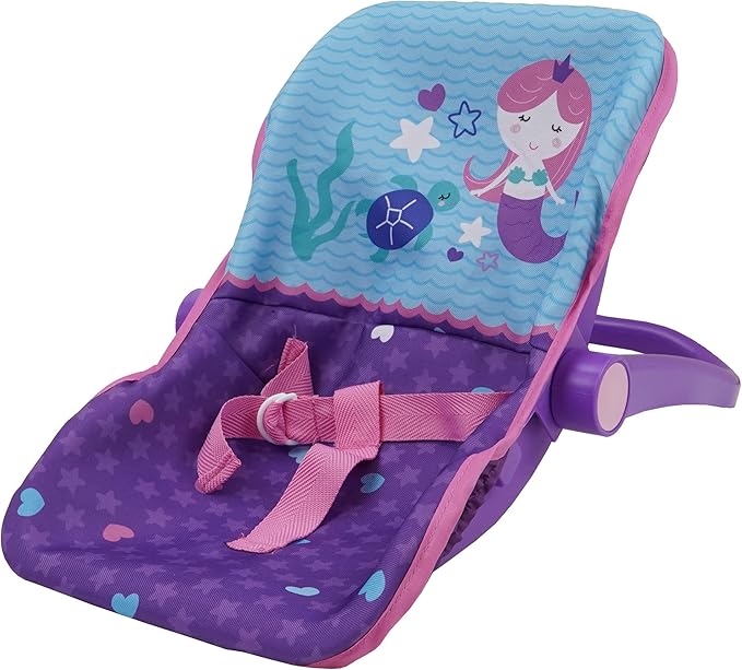 Crew Mermaid 21 Piece Set: Doll Stroll n Play & Care Set - includes Stroller, Car Seat 15 Piece 3+ (T818028)