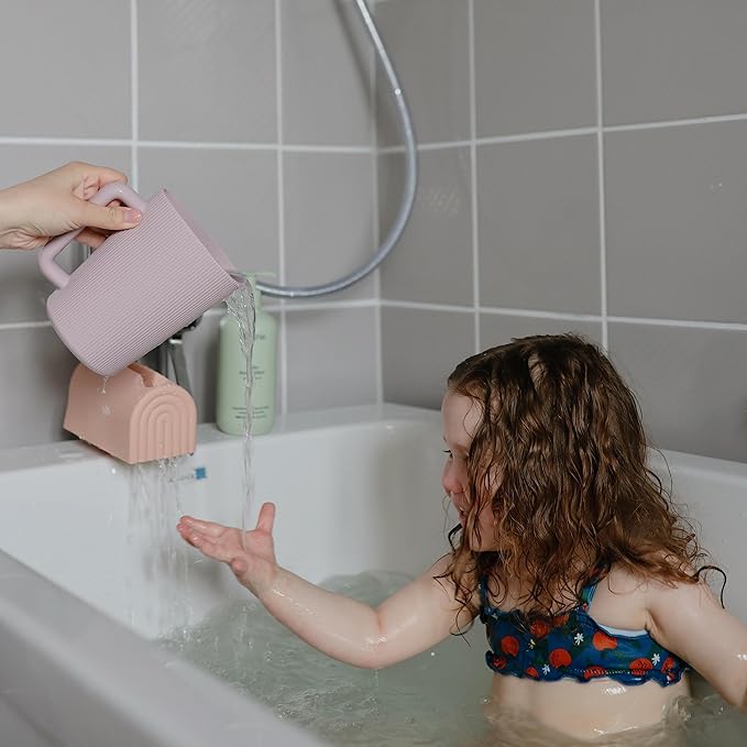 mushie Baby Bath Rinse Cup | 100% Food Grade Silicone