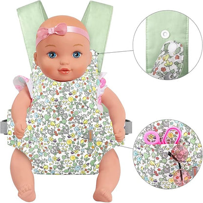 GAGAKU Baby Doll Carrier Stuffed Animal Carrier for Girls Doll 12 to 24 inch