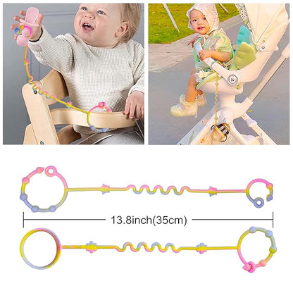 Toy Straps for Baby,RTMOK Silicone Setpacifier Clip
