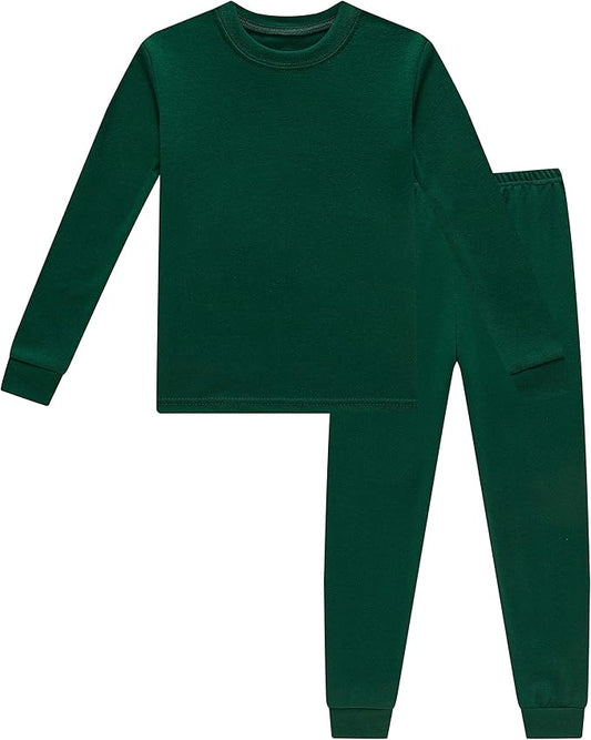 Family Feeling Little Big Boy Pajamas Sets 100% Cotton Pjs