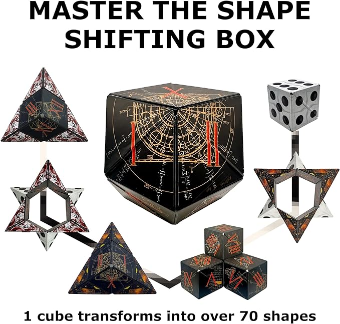 SHASHIBO Dice Paradise - Shape Shifting Box 36 Rare 70 Shapes