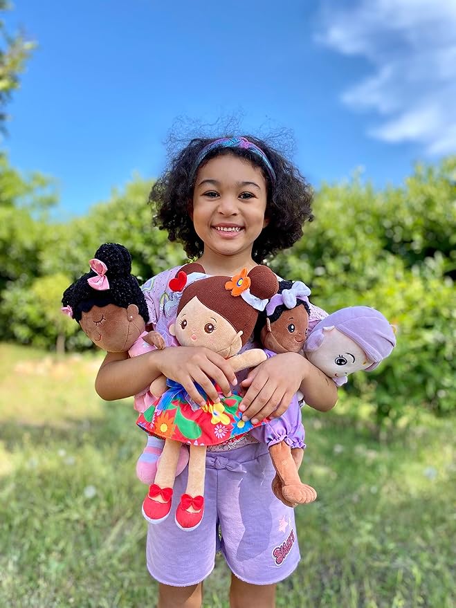 OUOZZZ Soft Baby Doll for Girls - First Hispanic Baby 13"
