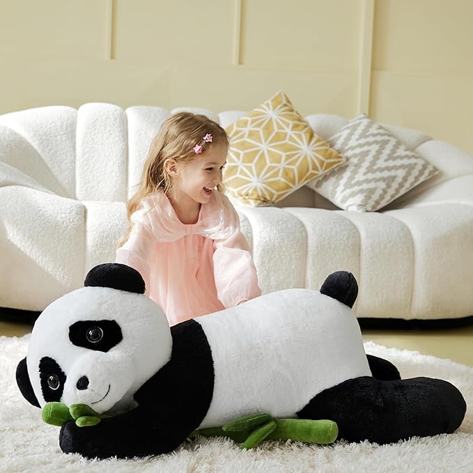 IKASA Giant Panda Stuffed Animal Plush Toy,Big Large Jumbo Soft Toys 30" Huge