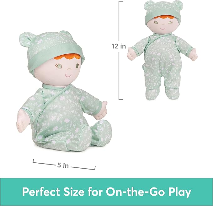 GUND Baby Sustainable Baby Doll, Plush Doll Made from Recycled Materials 12”