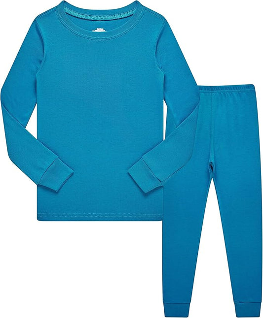 Family Feeling Little Big Boy Pajamas Sets 100% Cotton Pjs