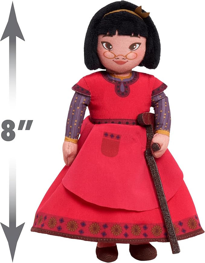 Disney Wish Small 7.5-inch Interactive Plush Dahlia Doll, Soft Plushie 2 Up
