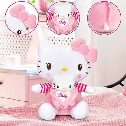 Cartoon Kitty Plush Toys - Cute Plush Doll Toys Decor(10")