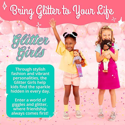 Glitter Girls – Ice Cream Set – Accessories for 14-inch Dolls – Soft-Serve Machine, Cones, Syrup – Menu Stand & Ticket Dispenser – 3 Years + – GG Soft Serve Ice Cream Playset