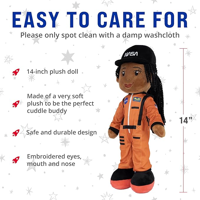 Playtime by Eimmie - 14” Kaylie NASA Doll 2 Year