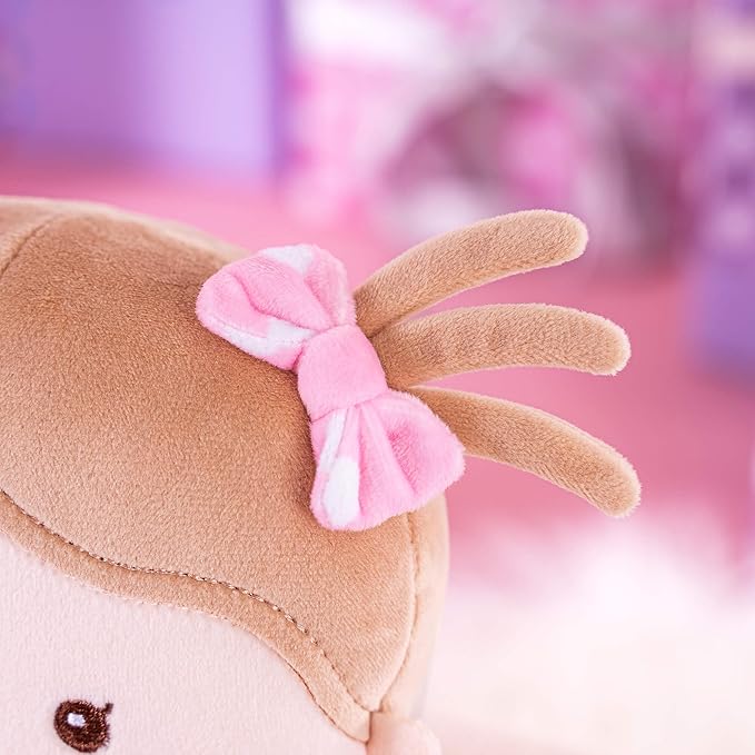Onetoo Plush Rag Doll Sleeping Cuddle Buddy Doll Soft Baby 14"（Milly Series）