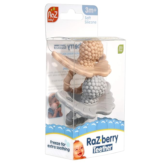RaZbaby Soft Silicone Infant & Baby Teether, Berrybumps Textured Teething Relief Pacifier 3M+ 2-Pack ??
2591,b0d7v1tzbt,Itzy Ritzy - Itzy Lovey Including Teether - Baby Lovey with Teether