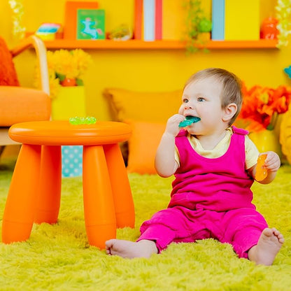 Bright Starts Chill & Teethe Water-Filled BPA-Free Baby Teething Toy, 3 Months+