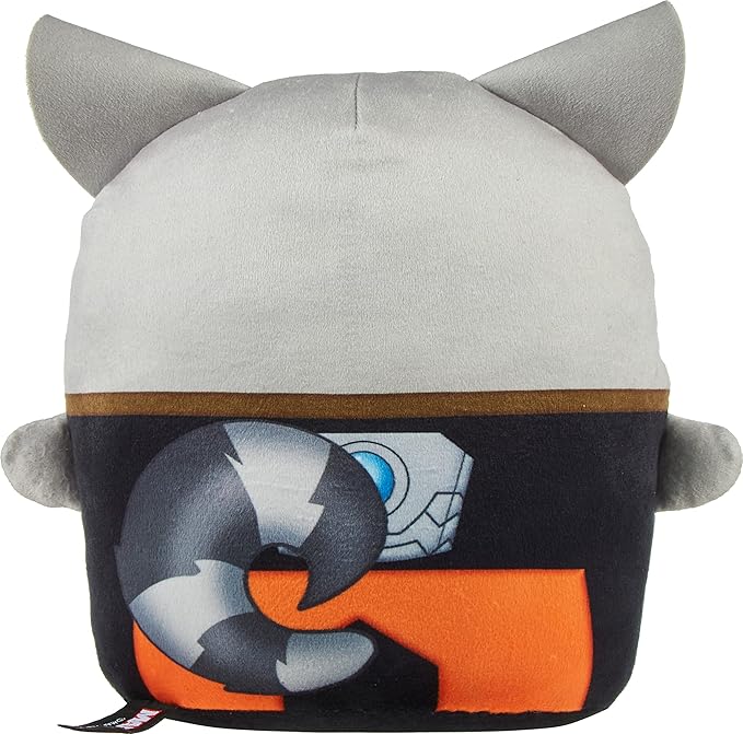 Mattel Marvel Cuutopia 10-inch Rocket Raccoon Plush Character, Super Hero Soft Rounded Pillow Doll 3 Years