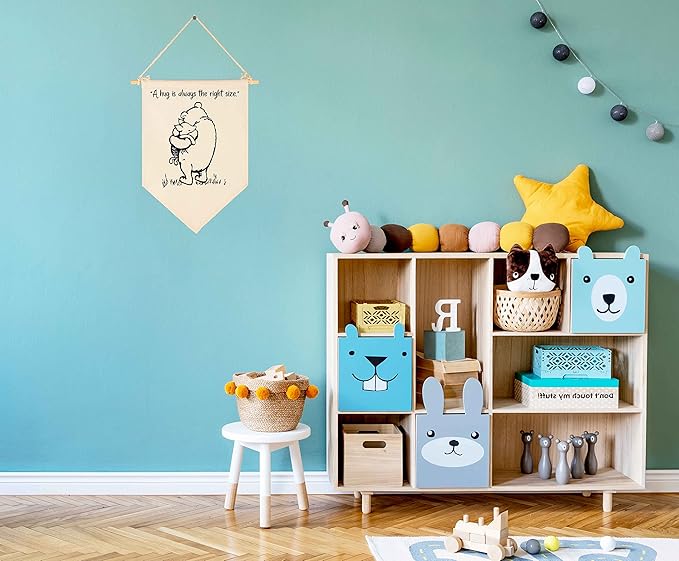 Winie Nursery Flag the Pooh,Nursery Wall Decor