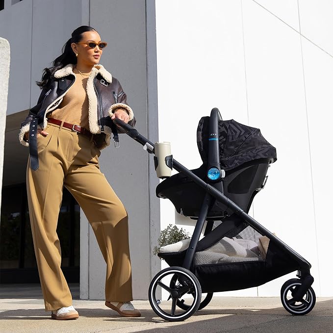 Evenflo Shyft Intuiti+ Travel System Featuring Revolve180 LiteMax NXT with SensorySoothe (Dubhan Black)
