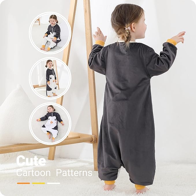 Baby Sleeping Sack Sleeveless, Toddler Sleeping Bag with Legs