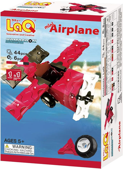 LaQ Hamacron Constructor Mini Airplane | 50 Pieces 5+ |