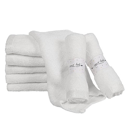 8-Pack Organic Baby Washcloths - Super Soft Rayon Washcloth, Baby Wash Cloths