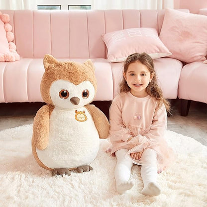 IKASA Giant Owl Stuffed Animal Jumbo Owl Plush Toy 23 inches